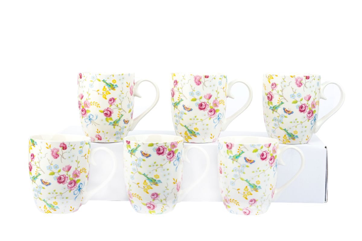 6 Piece Mug Sets – Bird and Blossom